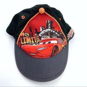 Disney Pixar CARS little kids cap, black/red/gray